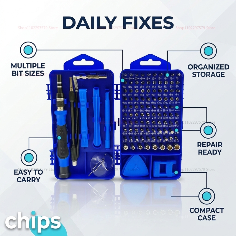 115 in 1 Multifunctional Screw - Electronics And Gadgets With A บทวิจารณ์และราคา