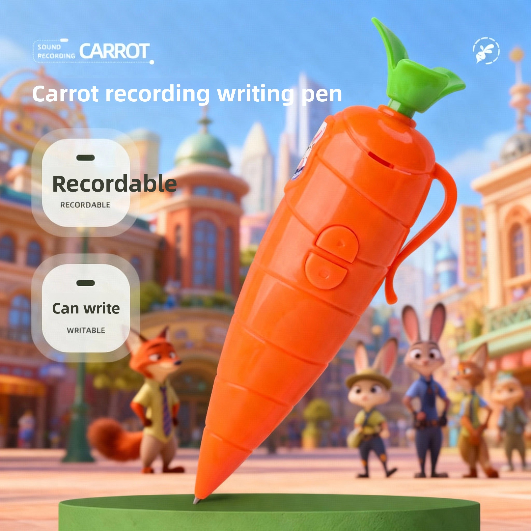 Judy & Nick Carrot Voice Recor - Voice Recorder Pen บทวิจารณ์และราคา