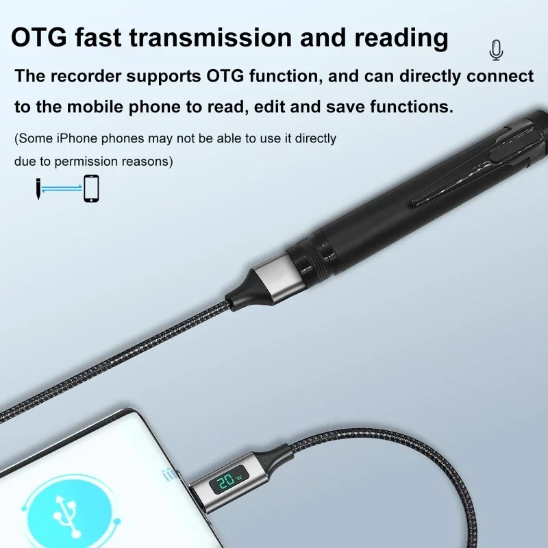 Digital Activated Pen Voice Re - Voice Recorder Pen บทวิจารณ์และราคา
