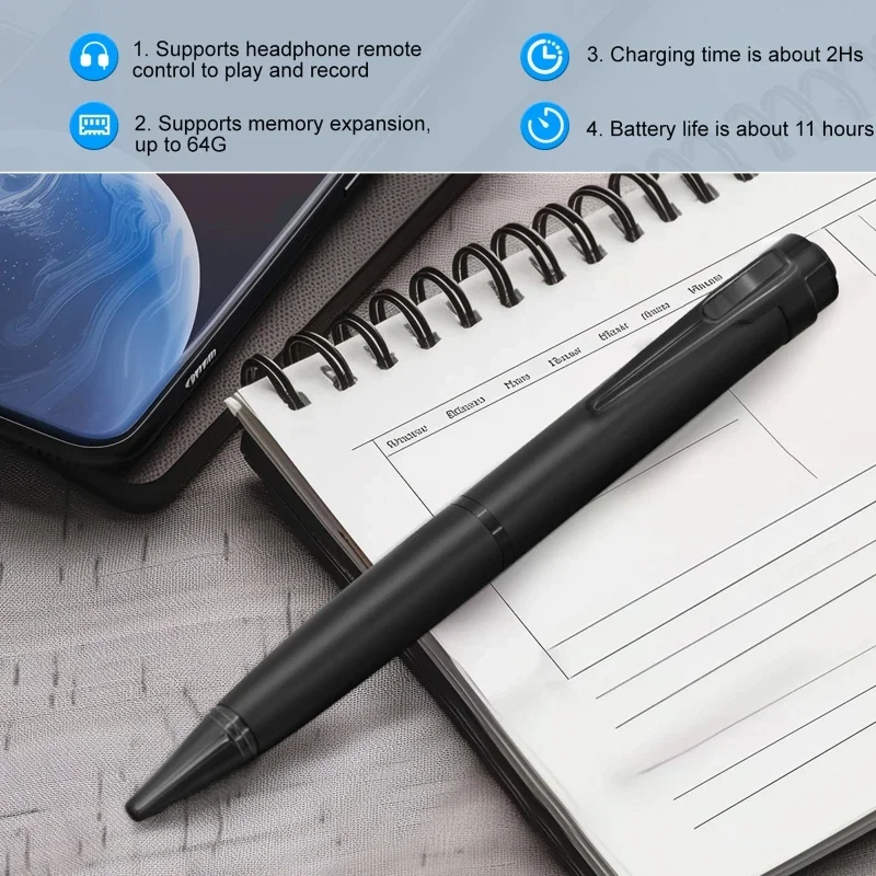 Digital Activated Pen Voice Re - Voice Recorder Pen บทวิจารณ์และราคา