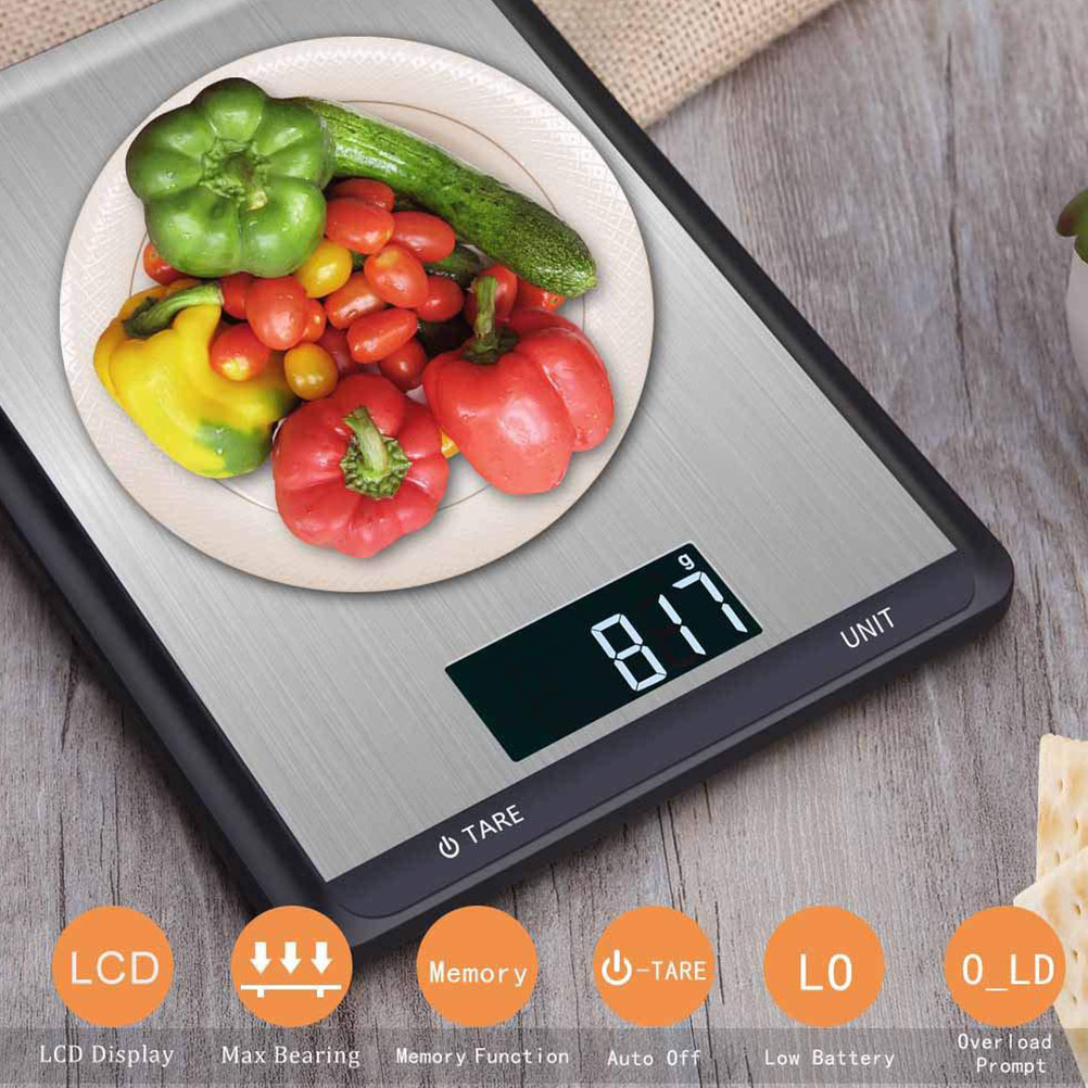 1Pcs Kitchen Scale Stainless S - Electronics And Gadgets With A บทวิจารณ์และราคา
