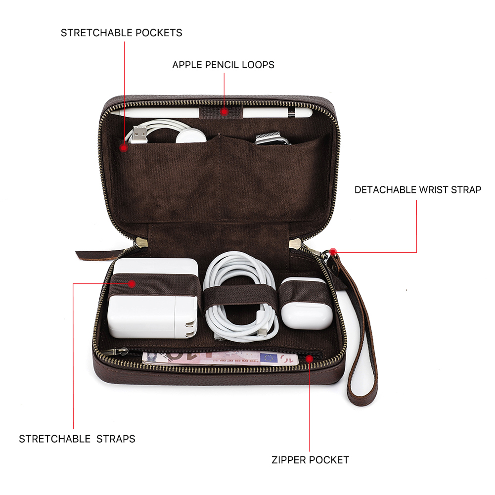 Genuine Leather Portable USB D - Electronics And Gadgets With A บทวิจารณ์และราคา
