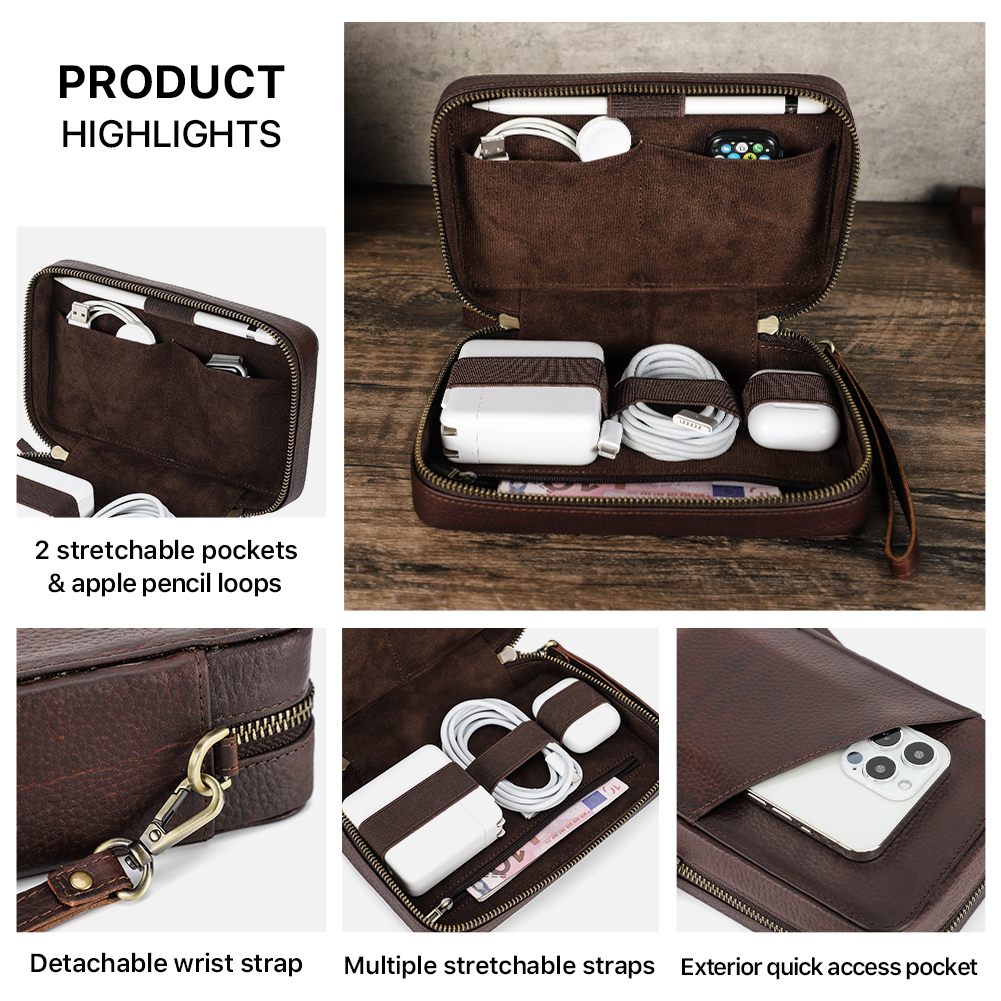 Genuine Leather Portable USB D - Electronics And Gadgets With A บทวิจารณ์และราคา