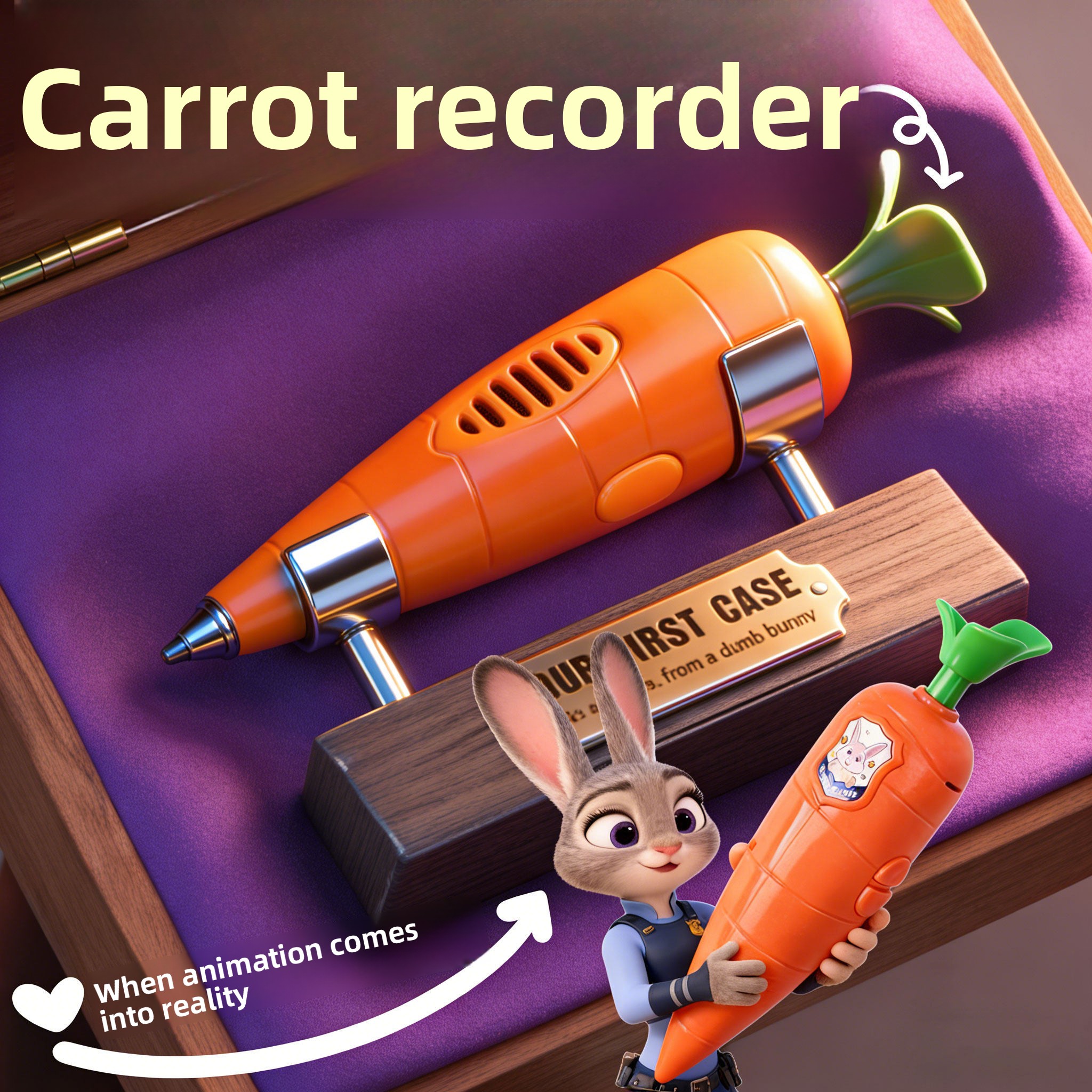 *——*2026 Judy & Nick Carrot Vo - Voice Recorder Pen บทวิจารณ์และราคา