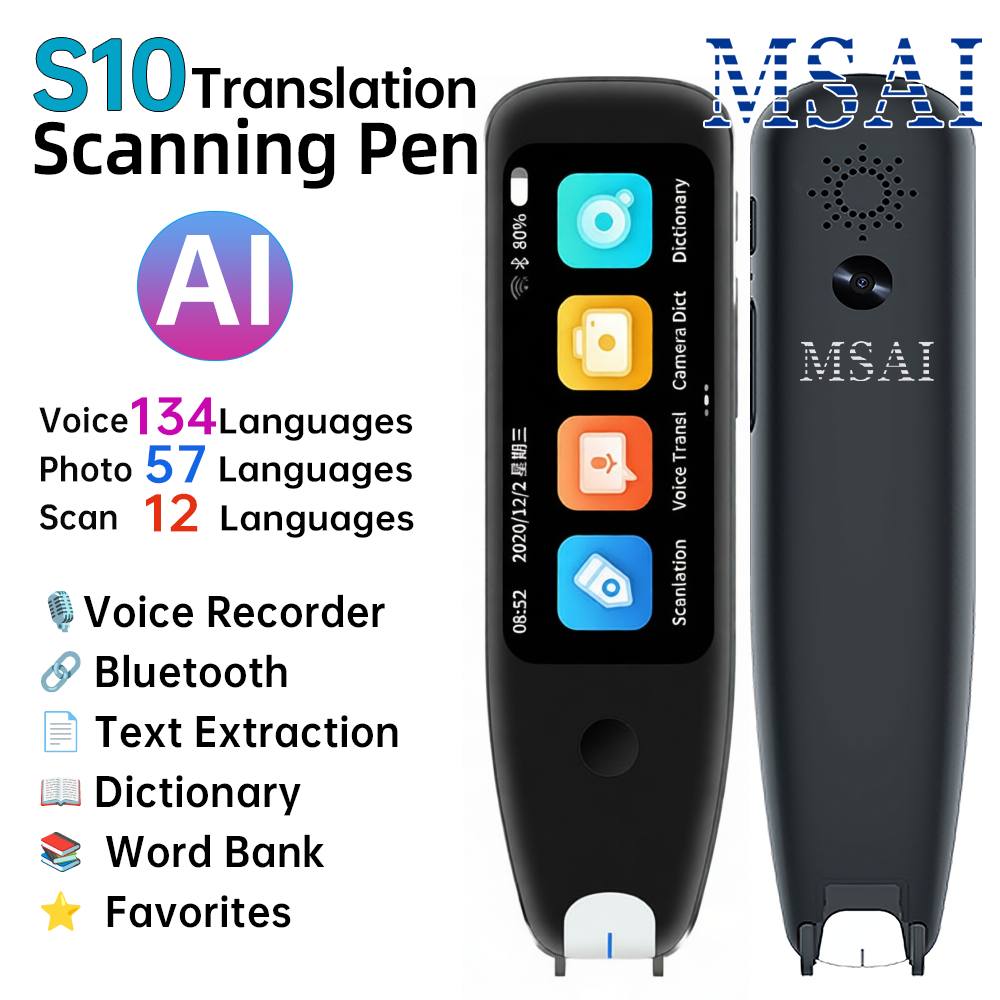 MSAI S10 Smart Scan Translator - Voice Recorder Pen บทวิจารณ์และราคา