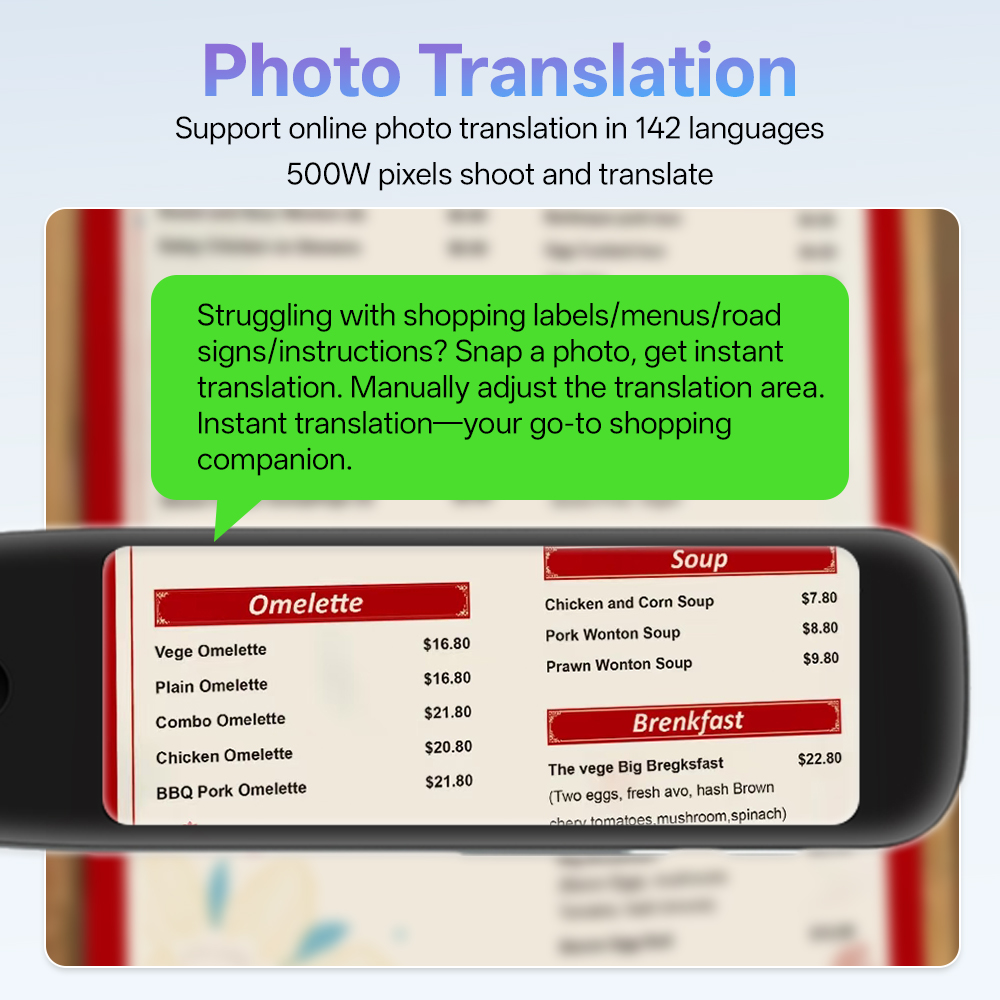 MSAI S10 Smart Scan Translator - Voice Recorder Pen บทวิจารณ์และราคา