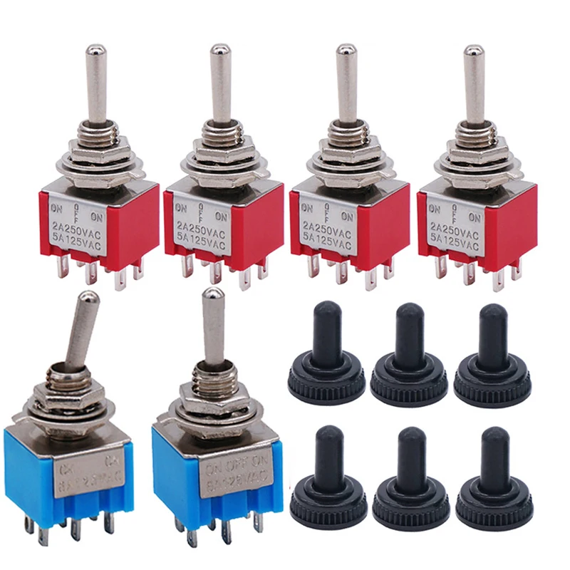 2Pcs ON OFF ON Switches Miniat - Electronics And Gadgets With A บทวิจารณ์และราคา