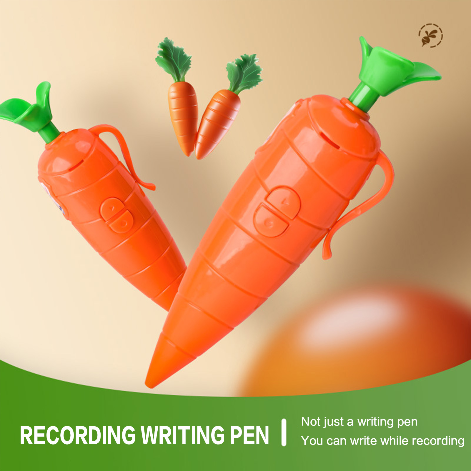 Carrot-Shaped Voice Recorder P - Voice Recorder Pen บทวิจารณ์และราคา