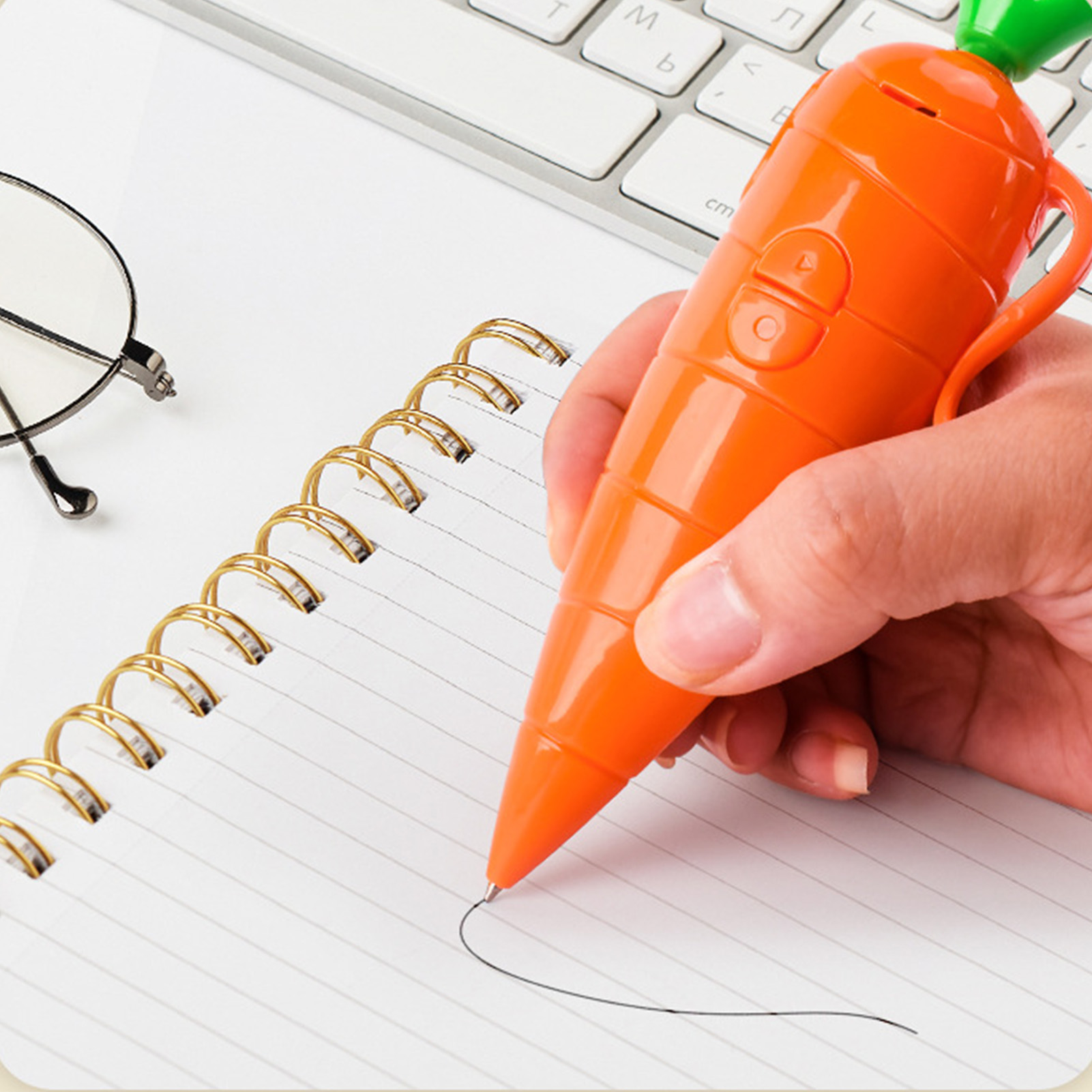 Carrot-Shaped Voice Recorder P - Voice Recorder Pen บทวิจารณ์และราคา
