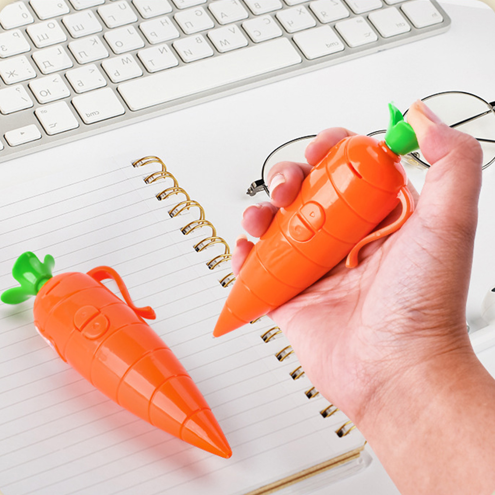 Carrot-Shaped Voice Recorder P - Voice Recorder Pen บทวิจารณ์และราคา