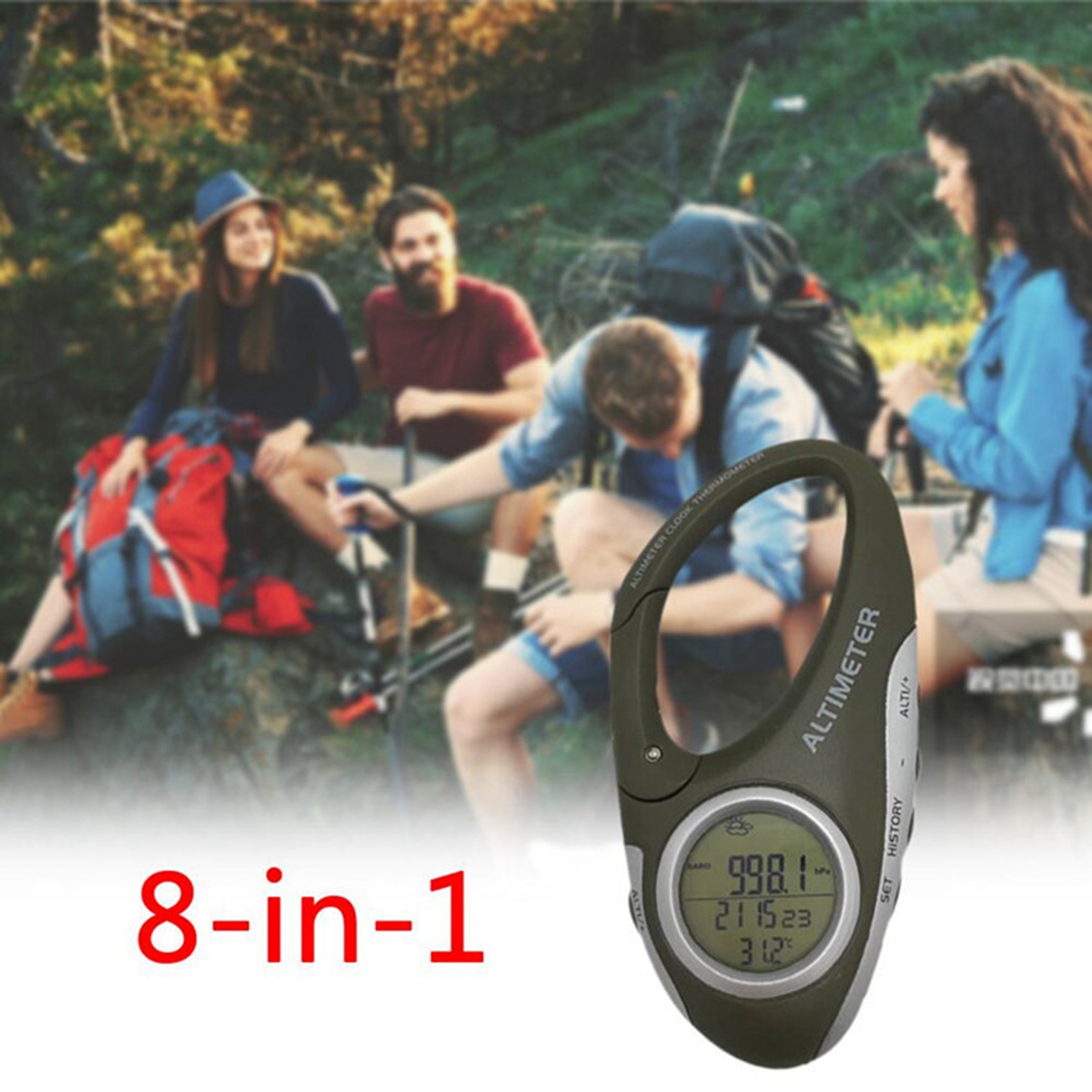 Electronic Altimeter Carabiner - Electronics And Gadgets With A บทวิจารณ์และราคา