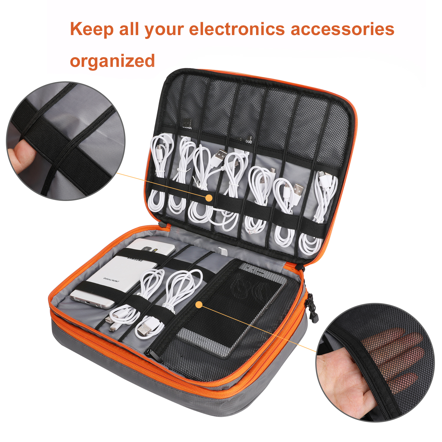 Double Layers Large Capacity T - Electronics And Gadgets With A บทวิจารณ์และราคา